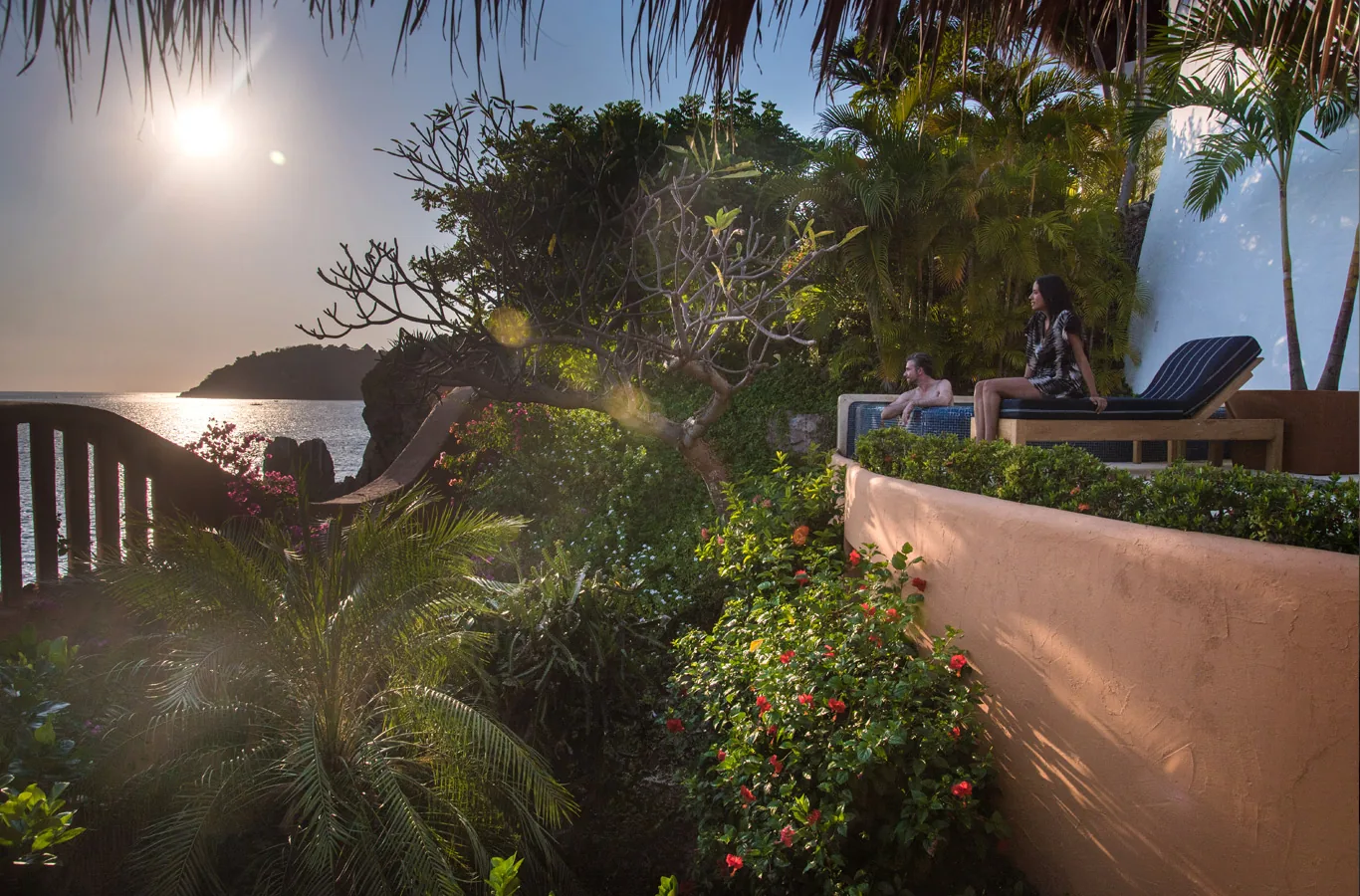 Private ocean retreat villa in Zihuatanejo, Mexico